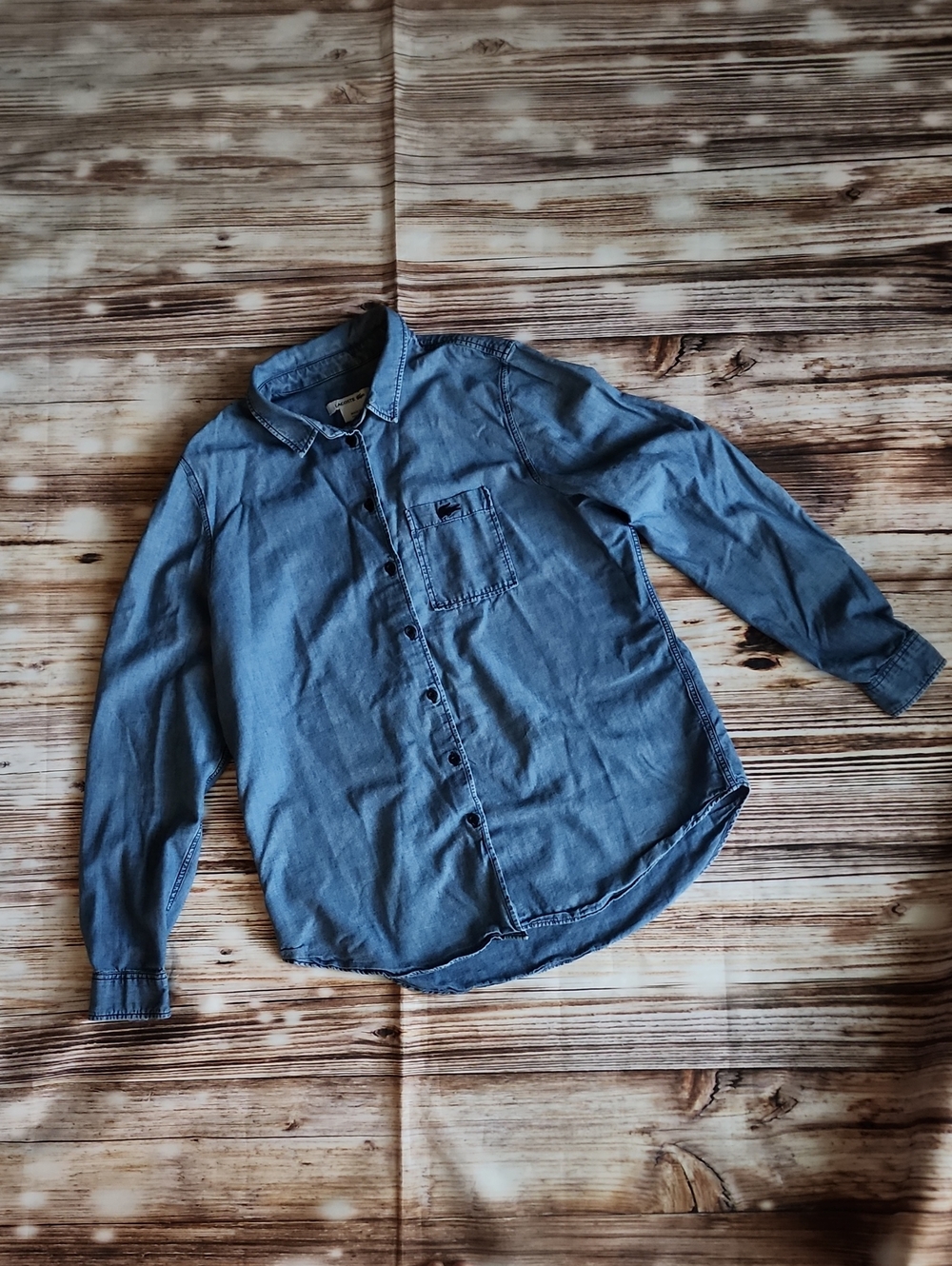 Lacoste Denim Button Up Shirt